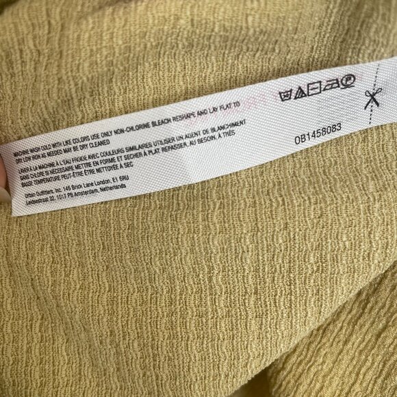 FREE PEOPLE FP Beach Lyla Midi Dress in Sungold - Picture 6 of 6